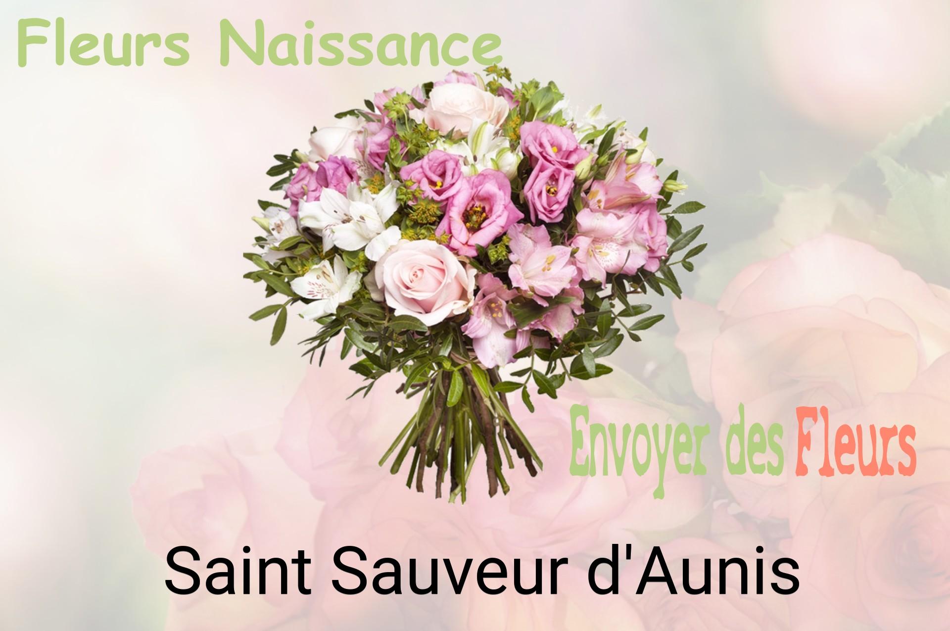 Bouquet de fleurs de naissance livré à Saint-Sauveur-d'Aunis